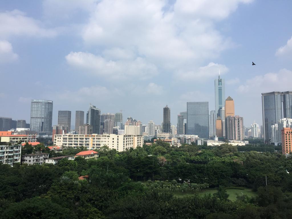 Paco Hotel Shuiyin Road Guangzhou-Free Bus Canton Fair Exteriör bild